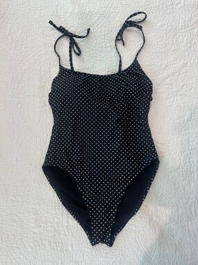 Target Black Polka Dot One-Piece Swimsuit